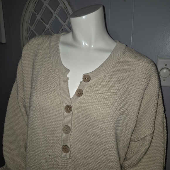 Free People FP Beach Hailee Sweater Midi Dress Size Medium NWT - Picture 6 of 10